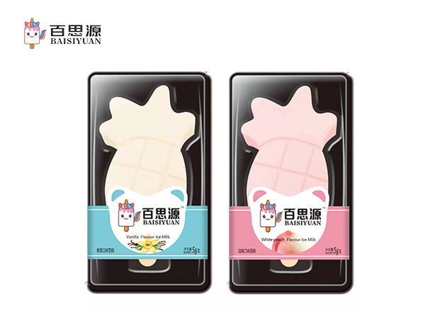 兩種口味菠蘿款3D雪糕